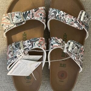 Sydney Vegan Rose Paisley Birks